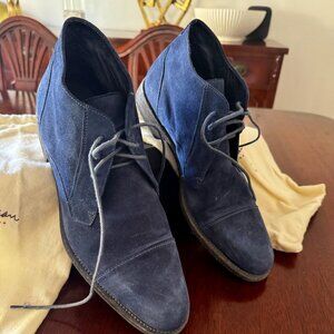 Cole Haan Collection (MADE IN ITALY) 'Vincenti' Chukka Boot Blue Suede Size 9